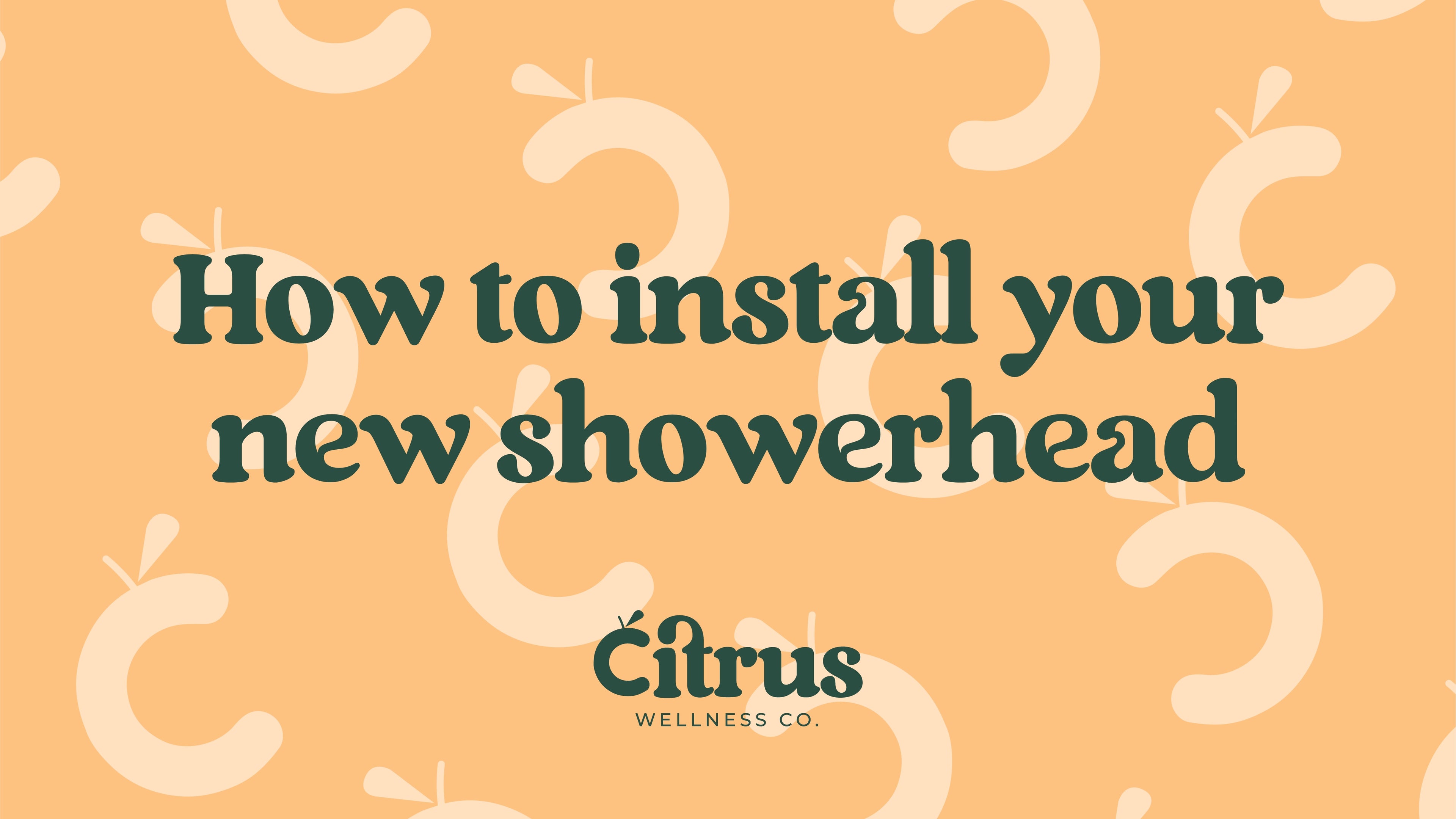 Load video: This video demonstrates how to install the Citrus Filtered Showerhead, including using hemp fiber to seal the joint between your pipe and showerhead as needed.
