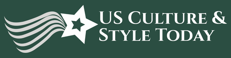 Logo for US Culture & Style Today on a green background