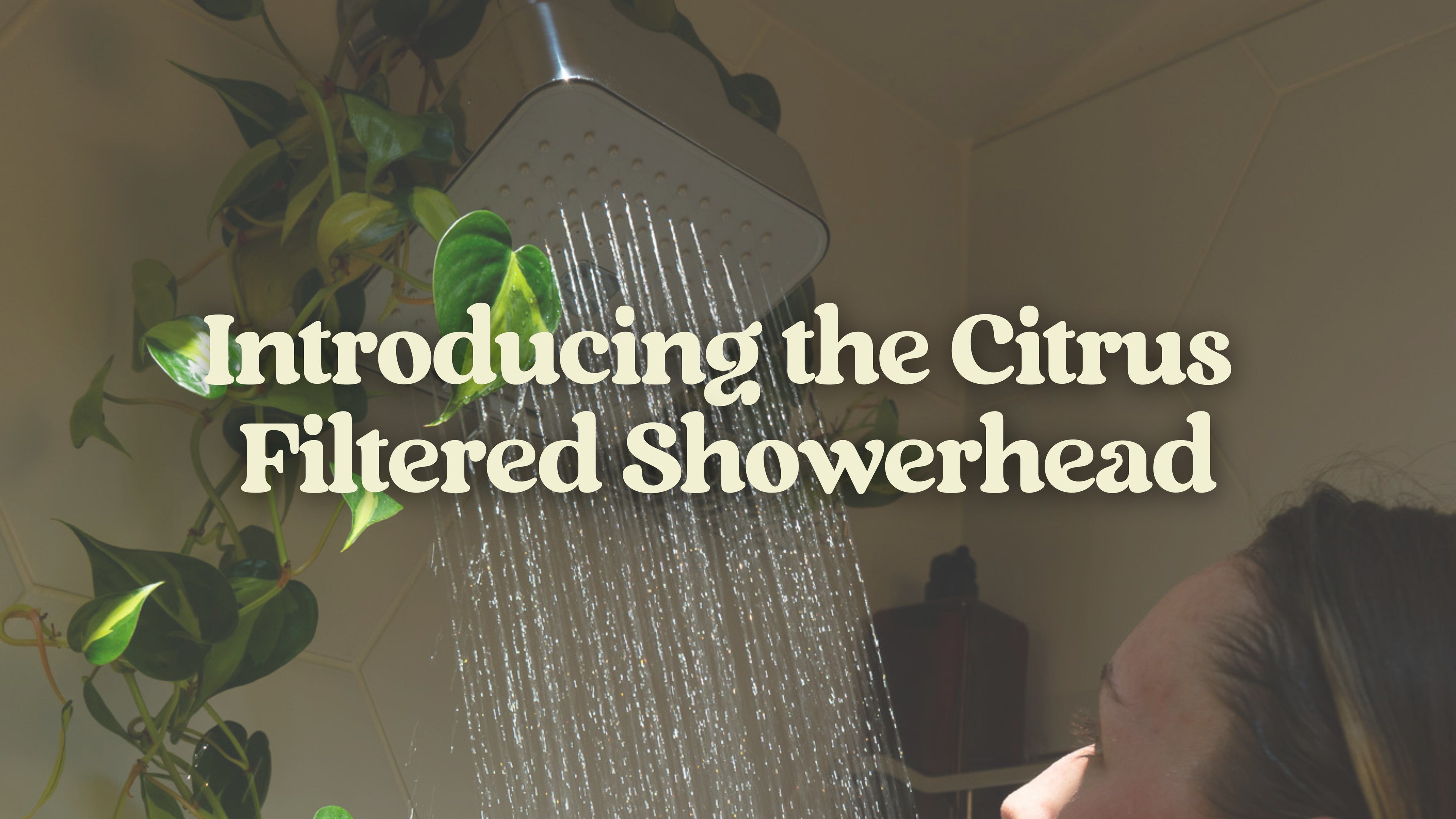 Load video: Introduction video for the Citrus Filtered Showerhead