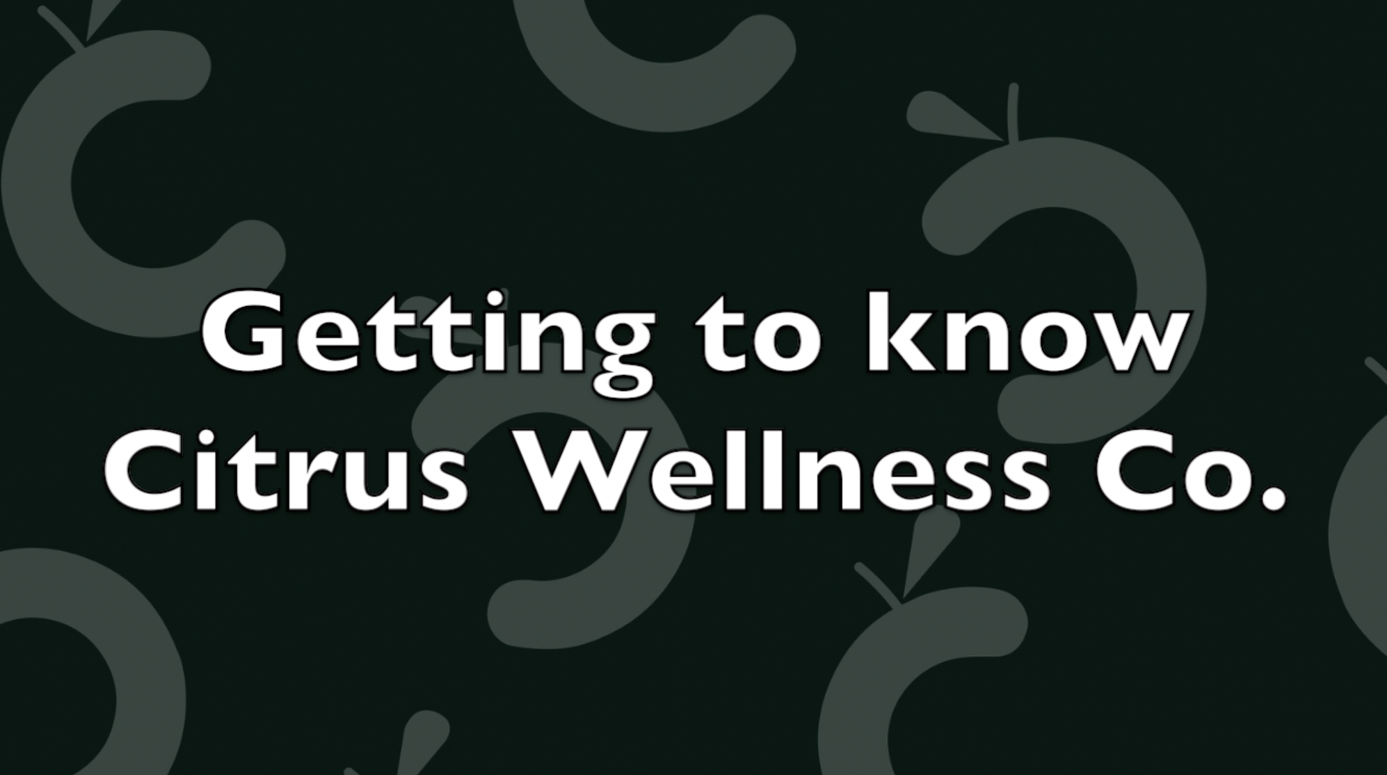 Load video: This is a video of Tynan and Miles, co-founders of Citrus Wellness Co., introducing themselves and the company.